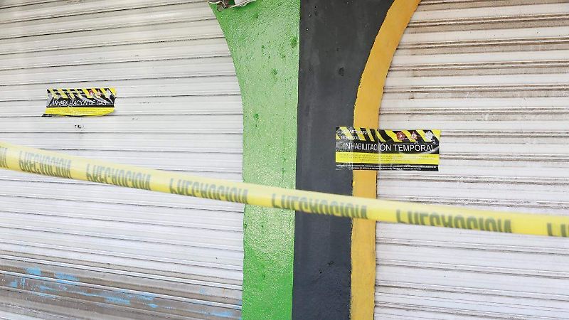 Comercios y restaurantes a las afueras de la Central Camionera de Durango